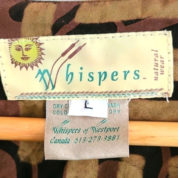 Vintage Geometric Printed Midi Dress, Earth Tones, Large - Picture 7 of 8